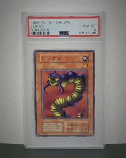 1999 YU-GI-Oh! Japanese Volume 5 Leghul PSA10 - Image 4