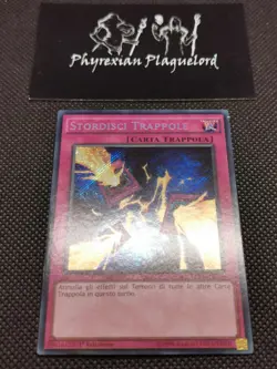 YuGiOh! Trap Stun Legendary Collection 5D's: Mega Pack NM IT 1st LC5D-IT141 - Image 3