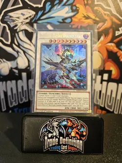 YuGiOh Red-Eyes Zombie Dragon Lord Prismatic Secret Rare MP23-EN083 1st Ed NM - Image 1
