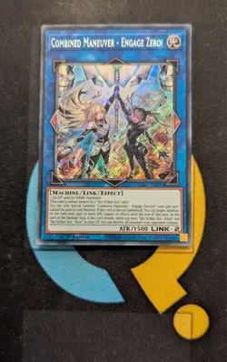 L26D-ENS33 Combined Maneuver - Engage Zero! Secret Rare 1st Ed YuGiOh - Image 1