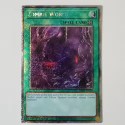 Zombie World - RA03-EN205 - NM - Platinum Secret Rare - 1st ed - Yugioh - Image 1