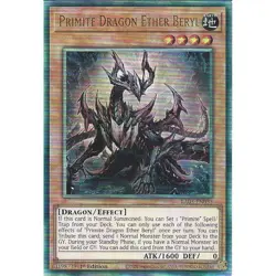 YUGIOH RA05-EN033 Primite Dragon Ether Beryl Ultimate Rare 1st Edition NM - Image 1