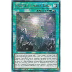 YUGIOH RA05-EN072 Primite Lordly Lode Ultimate Rare 1st Edition NM - Image 1