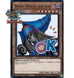 Yugioh! 1x Dark Magician Girl RA05-EN084 Ultra Rare 1st Ed NM - Image 1