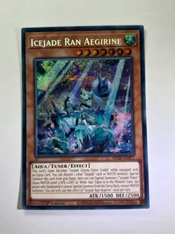 Icejade Ran Aegirine MP24-EN077 Secret Rare 1st Edition YuGiOh Card NM - Image 1
