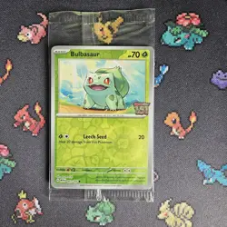 Bulbasaur 001/165 Best Buy Promo Sealed Scarlet & Violet 151 - Image 1