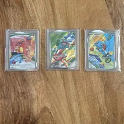 Charmander, Squirtle, Bulbasaur 037, 038, 039 First Partner Promo 30th Gen 1 - Image 1