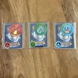 Charmander, Squirtle, Bulbasaur 037, 038, 039 First Partner Promo 30th Gen 1 - Image 2