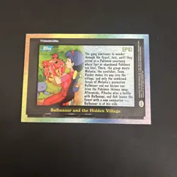 Pokemon Bulbasaur And The Hidden Village EP10 Topps 1998 Trading Card TCG - Image 2