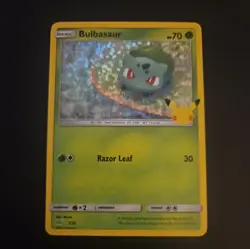 Bulbasaur 1/25 Holo -Pokemon McDonald's Promo 25th Anniversary TCG - Image 1