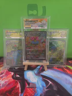 Sequential Ace 10 Japanese 151 Venusaur Ivysaur And Bulbasaur - Image 1