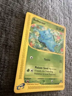 Pokemon Bulbasaur Card 94/165 Expedition Base Set, Non-Holo, 2002 E-Series - Image 3