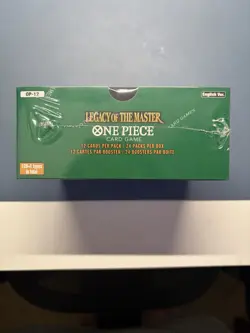 Bandai One Piece Card Game Legacy of the Master OP-12 Booster Box English 24pk - Image 1