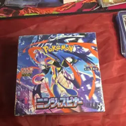Pokemon TCG Ninja Spinner Greninja Japanese Collectible Card Game Box - Image 1