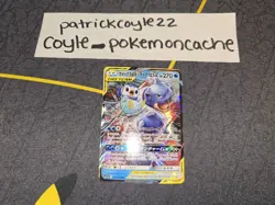 Blastoise & Piplup GX Holo Double Rare Japanese Card SM11a Remix Bout 016/064 NM - Image 1