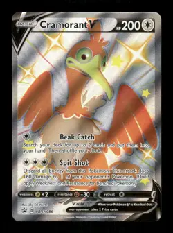 Pokemon Cramorant V - Promo SWSH: Sword & Shield Promo Cards SWSH086 NM - Image 1
