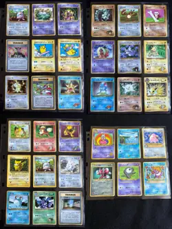 Japanese Pokemon Card CoroCoro Comic Promo 33/36 Near Compelete pikachu mew MP - Image 1