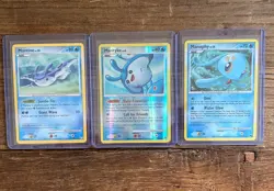 Manaphy, Mantyke, Mantine: Promo POP Series 9 Reverse Holo Rare Lot: 3 Cards - Image 1