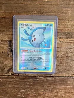 Manaphy, Mantyke, Mantine: Promo POP Series 9 Reverse Holo Rare Lot: 3 Cards - Image 3