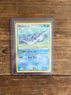 Manaphy, Mantyke, Mantine: Promo POP Series 9 Reverse Holo Rare Lot: 3 Cards - Image 4