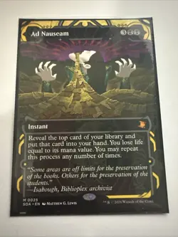 Ad Nauseam - Near Mint MTG Secrets of Strixhaven: Mystical Archive - Image 1