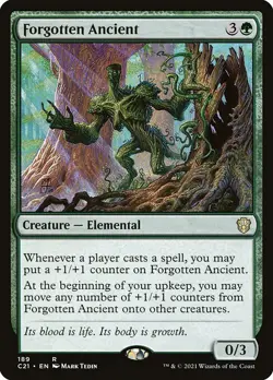 1x Forgotten Ancient NM Eng MTG - Commander 2021 - Image 1
