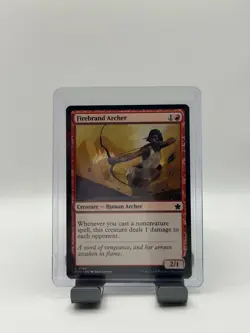 MTG, Firebrand Archer $3 ORDER MIN 196 NM FDN Foundations Regular - Image 1