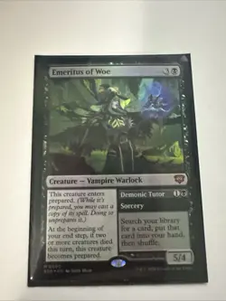 Emeritus of Woe (Foil) Mythic MTG Secrets of Strixhaven - Image 1