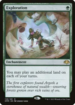 MTG Exploration, Dominaria Remastered #159, Enchantment, Excellent Condition MTG - Image 1
