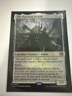MTG Secrets of Strixhaven M The Dawning Archaic #0001 - Image 1