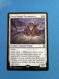 Deep Gnome Terramancer MTG CLB 607 - Image 1