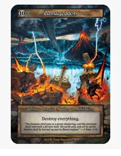 Sorcery: Contested Realm Armageddon Unique Regular NM (GT) - Image 1