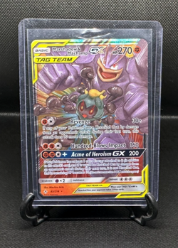 MARSHADOW & MACHAMP GX Pokemon Unbroken Bonds Tag Team Holo PACK FRESH! 82/214 - Image 1