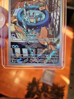 🔥🔥Squirtle 148/142 Illustration Rare Stellar Crown Pokemon NM PACK FRESH 🔥🔥 - Image 3