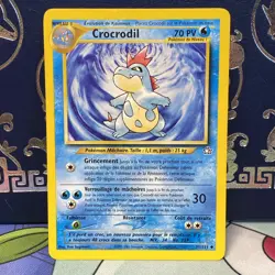 Crocrodil (Croconaw) 31/111 - Uncommon - French - Neo Genesis - Pokemon NM - Image 1