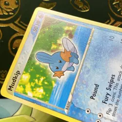 Pokemon 2003 Mudkip Ruby and Sapphire 60/109 LP - Image 3