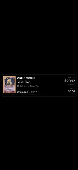 Alakazam 1/102 Base Set Holo Unlimited English 1999 Wizards of the Coast - Image 2