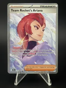 Team Rocket's Ariana SIR 237/182 SV10: Destined Rivals Pokemon TCG - Image 1