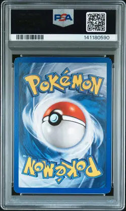 2002 POKEMON LEGENDARY COLLECTION #17 NINETALES-REVERSE FOIL PSA 7 - Image 2