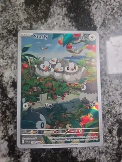 Pokemon Tcg Starly 221/198 SV01: Scarlet & Violet Base Set Holo - Image 2