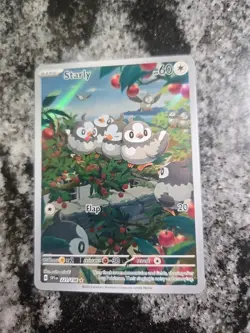 Pokemon Tcg Starly 221/198 SV01: Scarlet & Violet Base Set Holo - Image 3