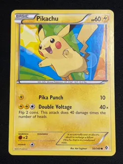 Pokemon Pikachu Common Boundaries Crossed 50/149 MP - Image 1