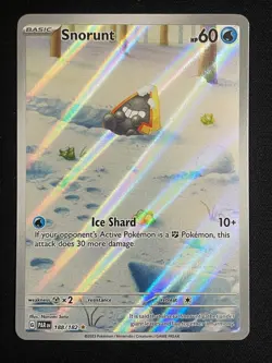 Pokemon Snorunt Illustration Rare SV04: Paradox Rift 188/182 NM - Image 1