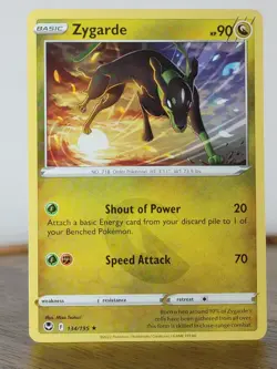 Zygarde - Silver Tempest - singles - 134/195 - Pokemon TCG - Rare - Image 1