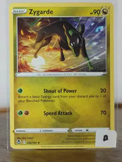 Zygarde - Silver Tempest - singles - 134/195 - Pokemon TCG - Rare - Image 2