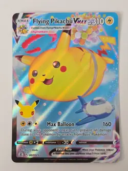 Pokemon VMAX Flying Pikachu 007/025 - Celebrations - Image 1