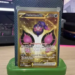 Pokemon TCG Shrouded Fable Pecharunt EX 095/064 Gold Hyper Rare - Image 1