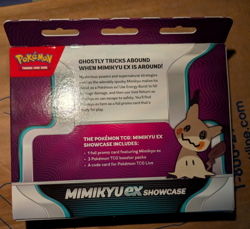Pokemon TCG Mimikyu EX Showcase Box factory sealed - Image 2