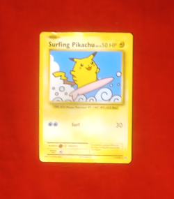 Pokemon Surfing Pikachu 111/108 XY Evolutions Secret Rare Regular 50 HP English - Image 1