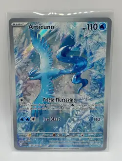 Pokemon Articuno 161/159 Sv09 Journey Together Illustration Rare Holo - Image 1